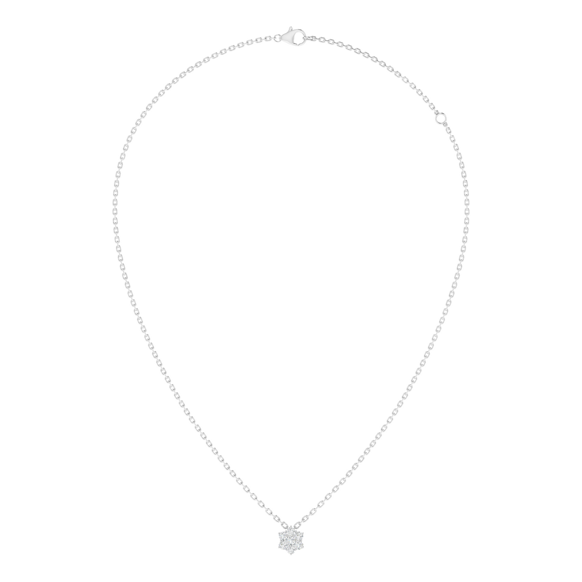 North Star Bloom Diamond Pendant