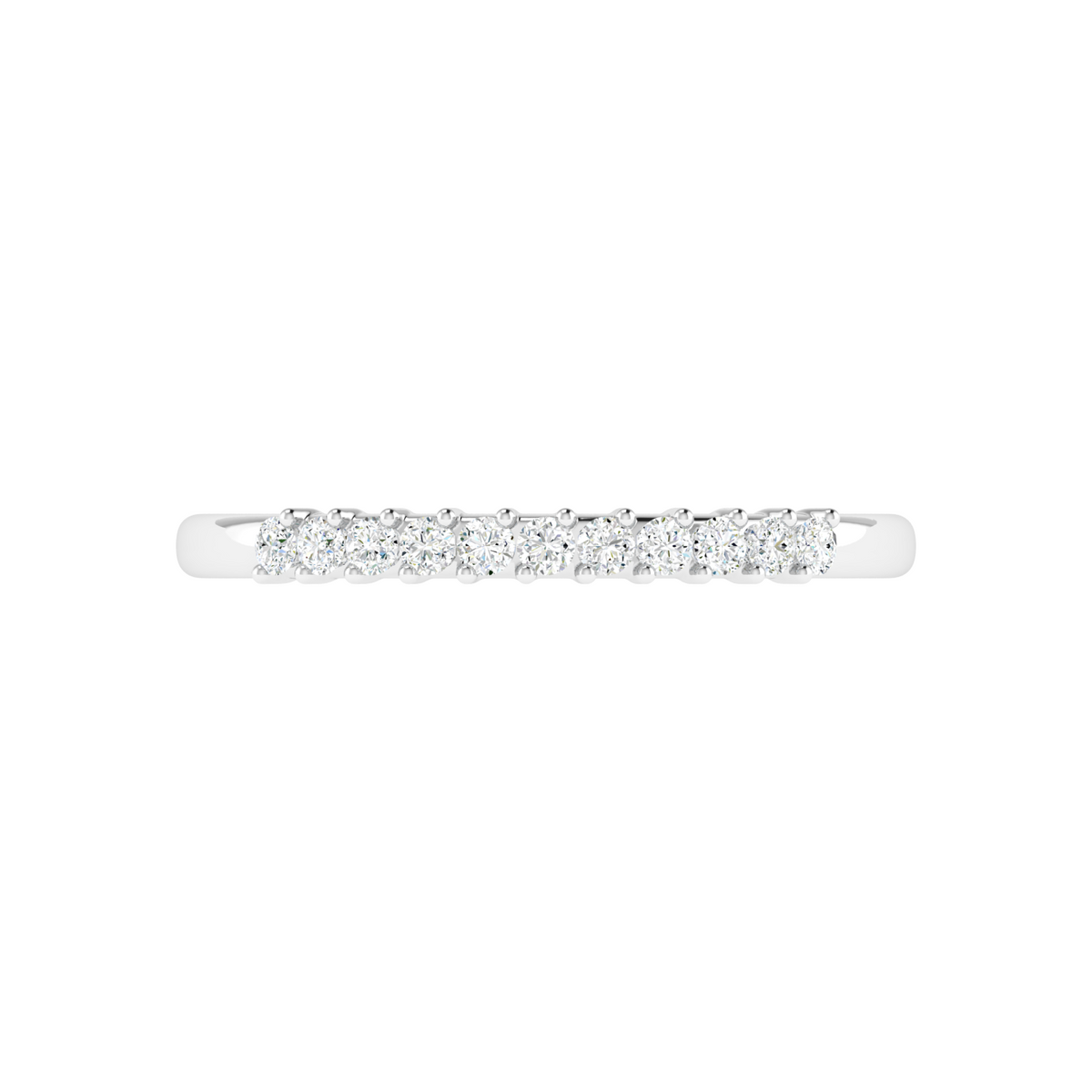 Pureline Minimal Diamond Band