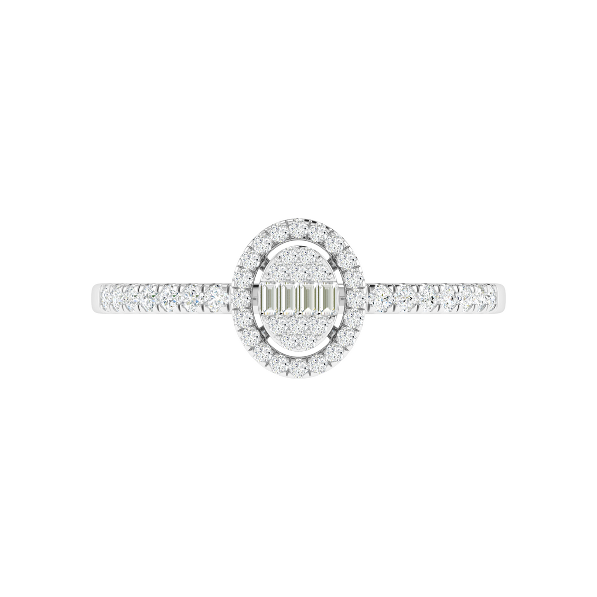 Opaline Diamond Ring