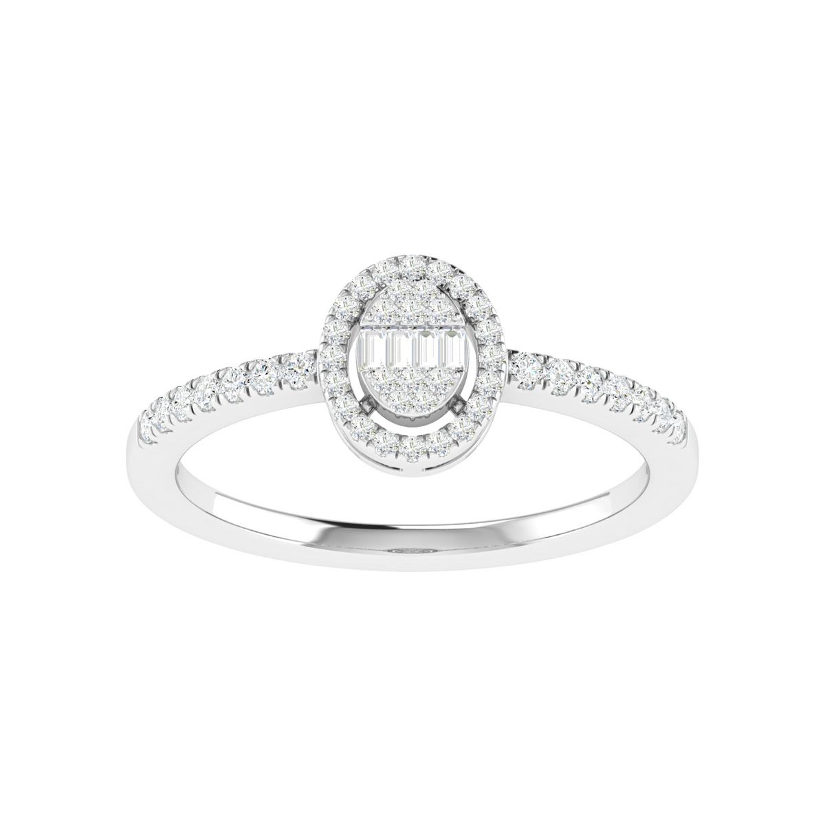 Opaline Diamond Ring