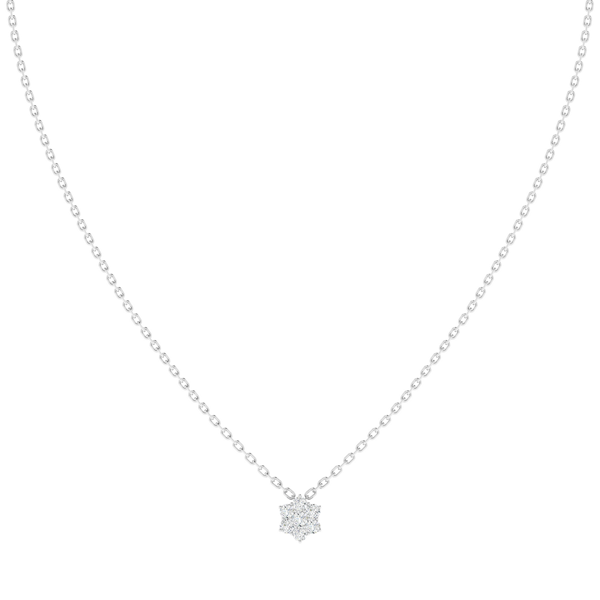 North Star Bloom Diamond Pendant