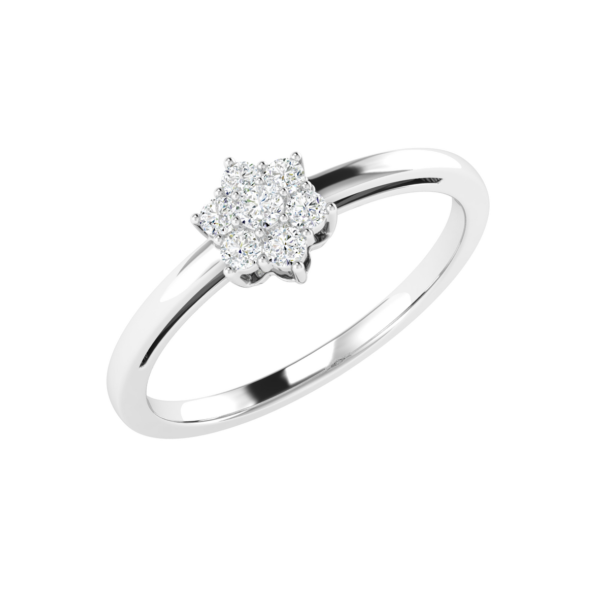 North Star Bloom Diamond Ring